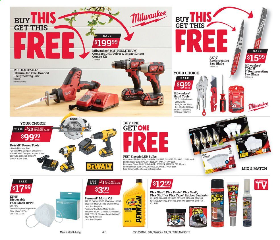 ACE Hardware Weekly Ad Flyer March 1 to March 31