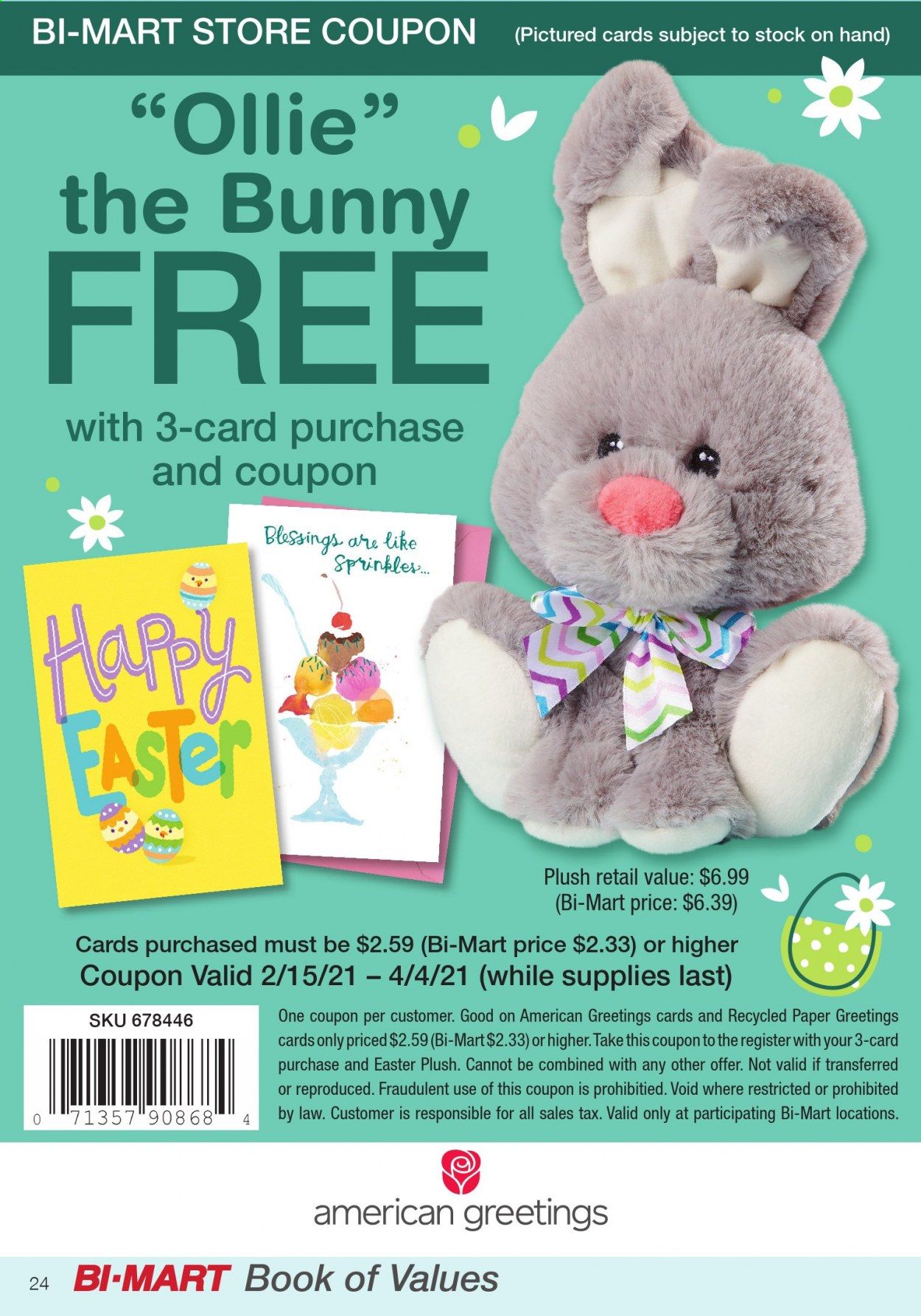 Bi-Mart Weekly Ad Flyer March 1 to March 31