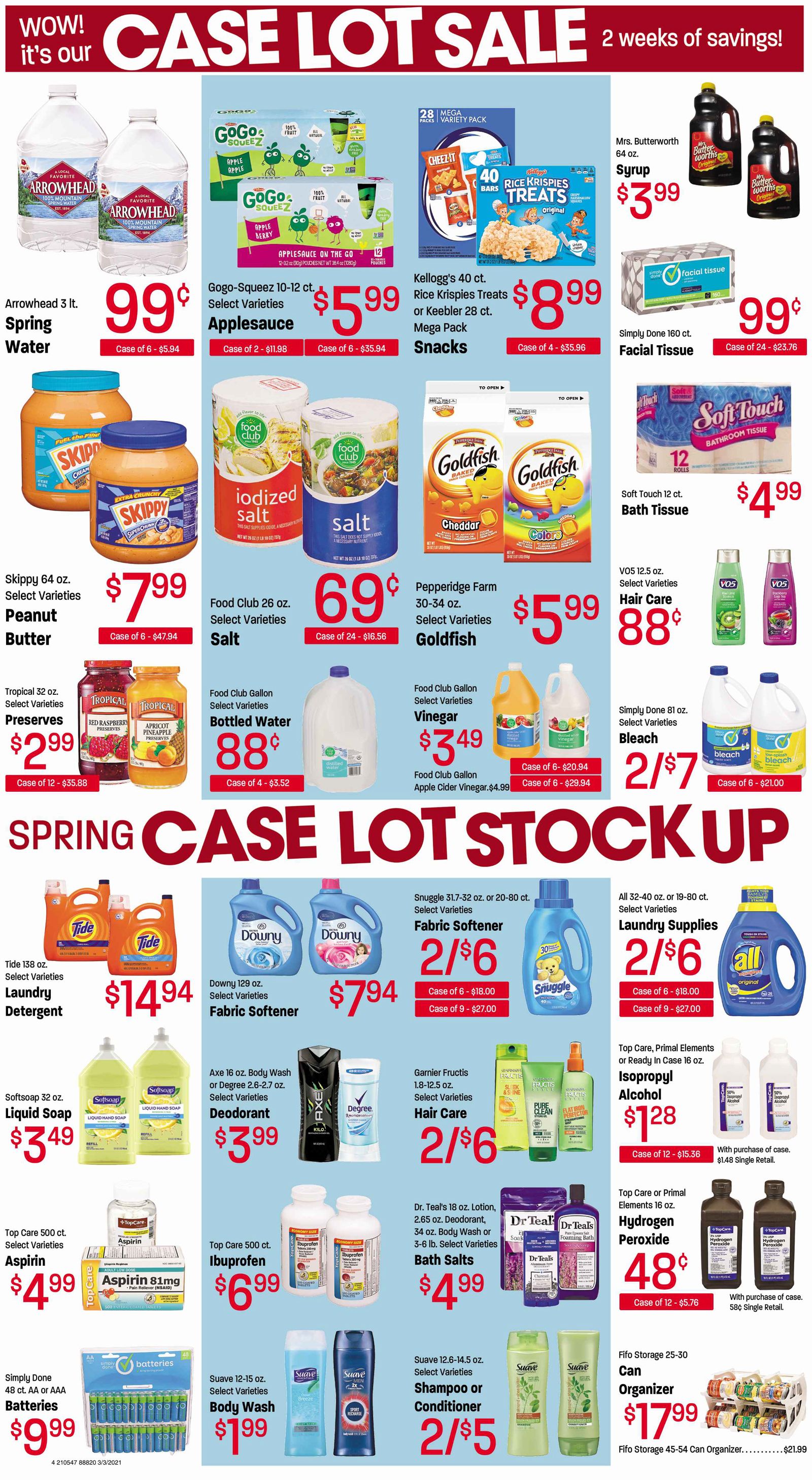 Ridley's Family Market Weekly Ad Flyer March 2 to March 8, 2021