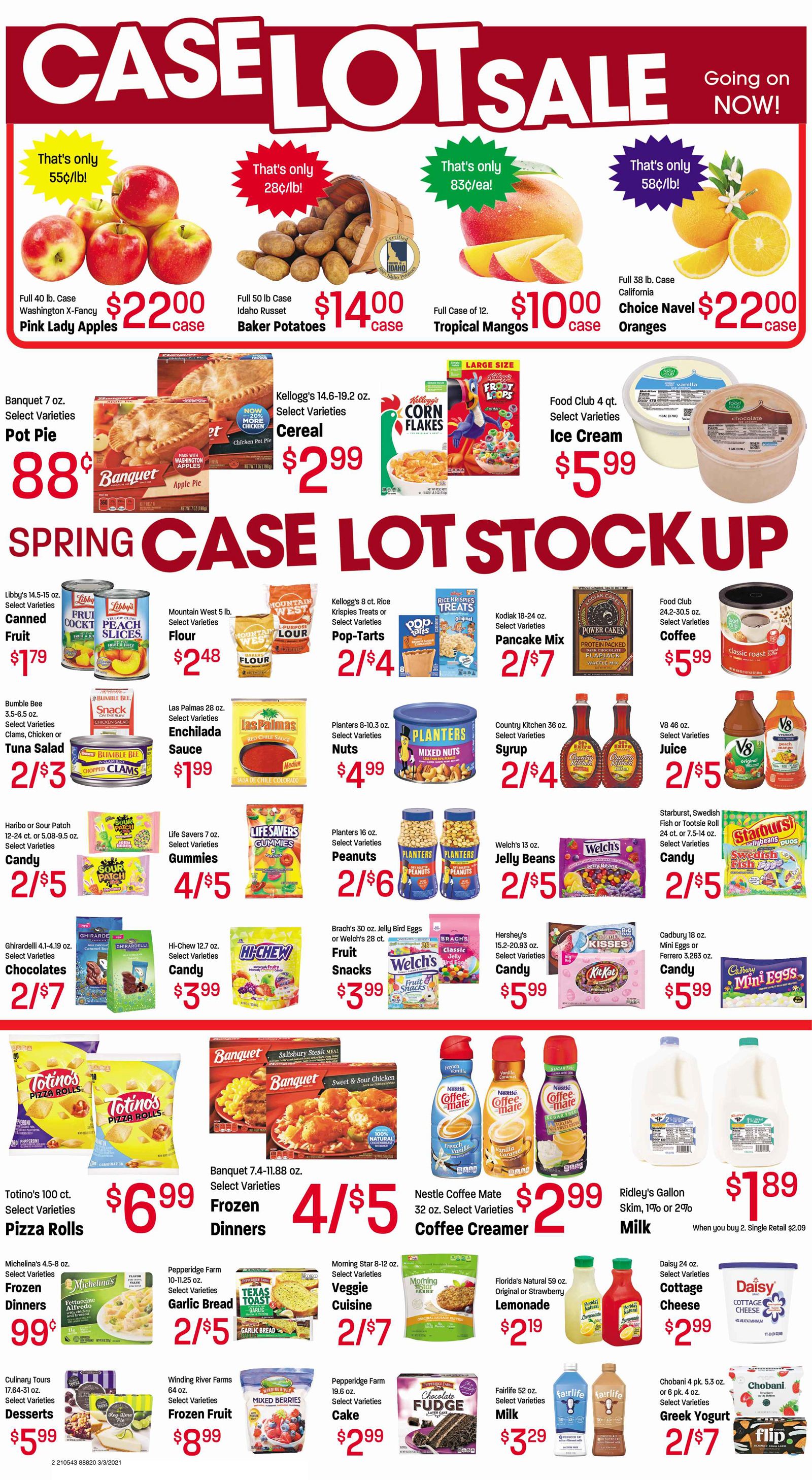 Ridley's Family Market Weekly Ad Flyer March 2 to March 8, 2021