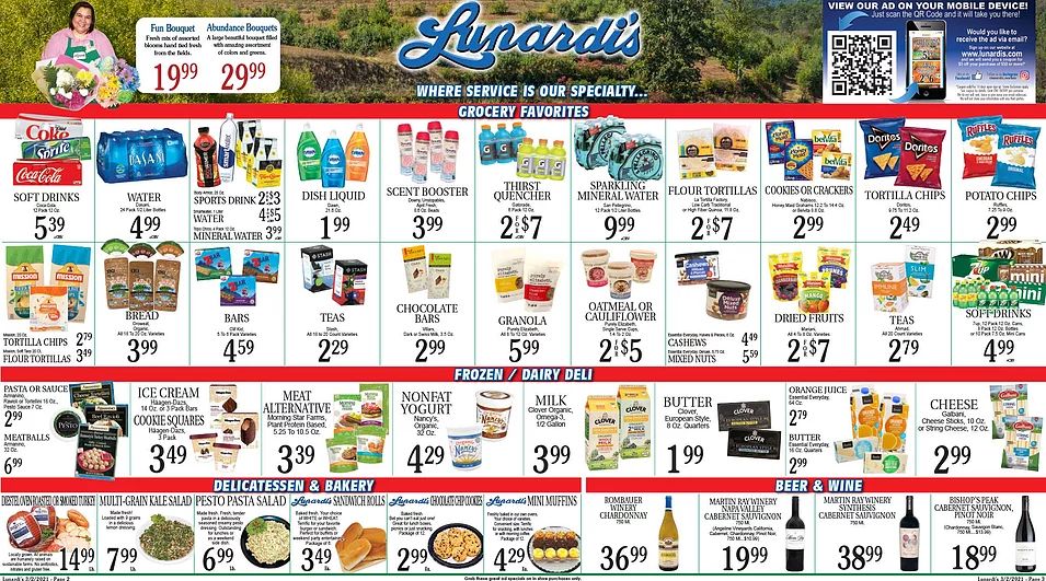 Lunardi's Weekly Ad Flyer March 2 to March 8, 2021