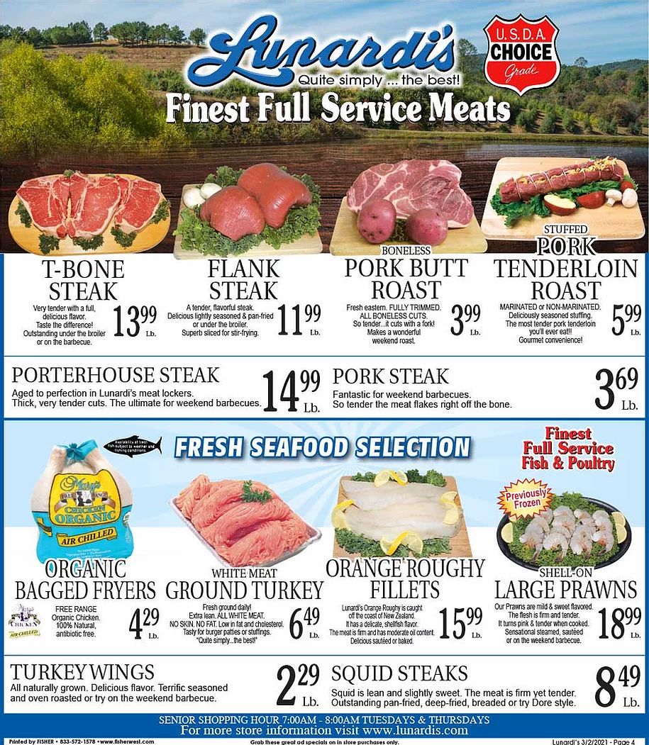Lunardi's Weekly Ad Flyer March 2 to March 8, 2021