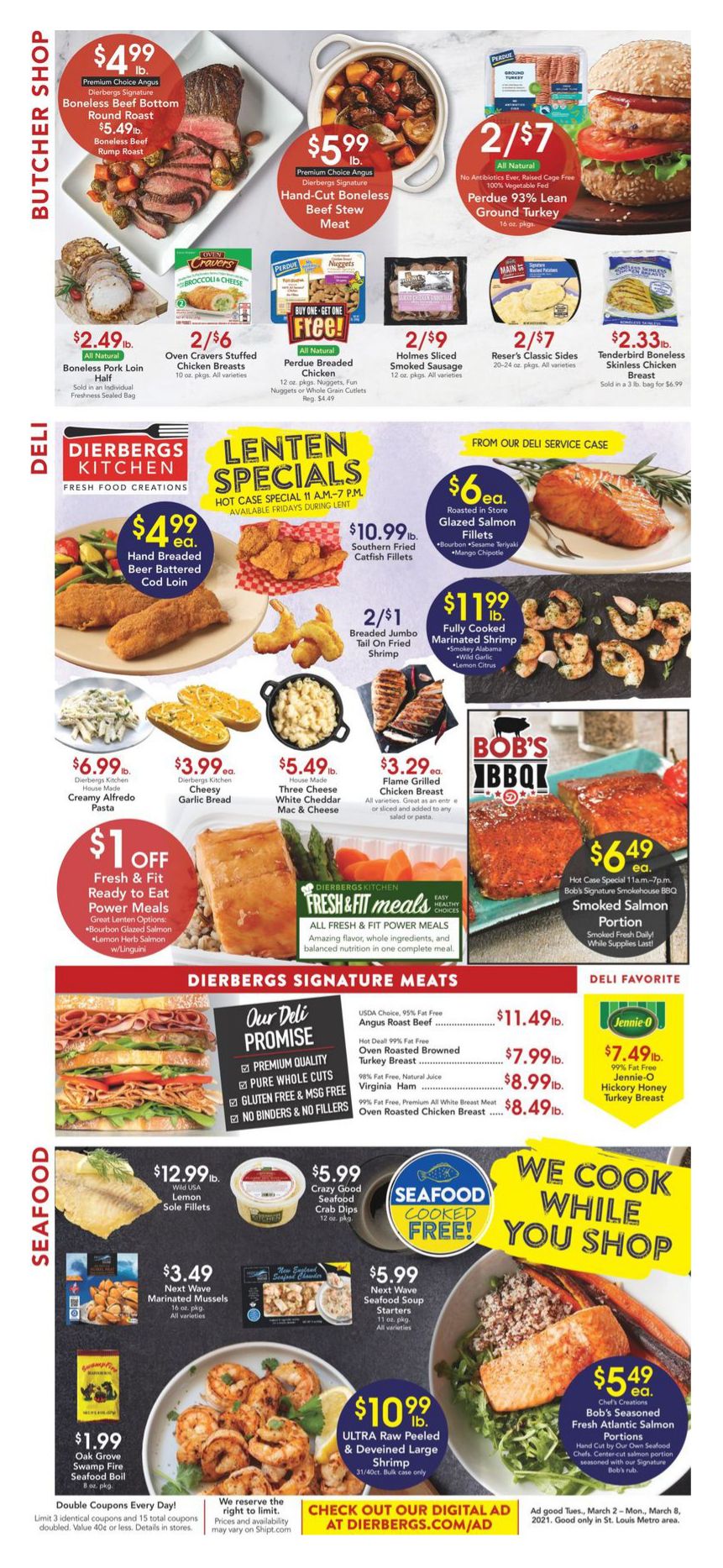 Dierbergs Markets Weekly Ad Flyer March 2 to March 8, 2021