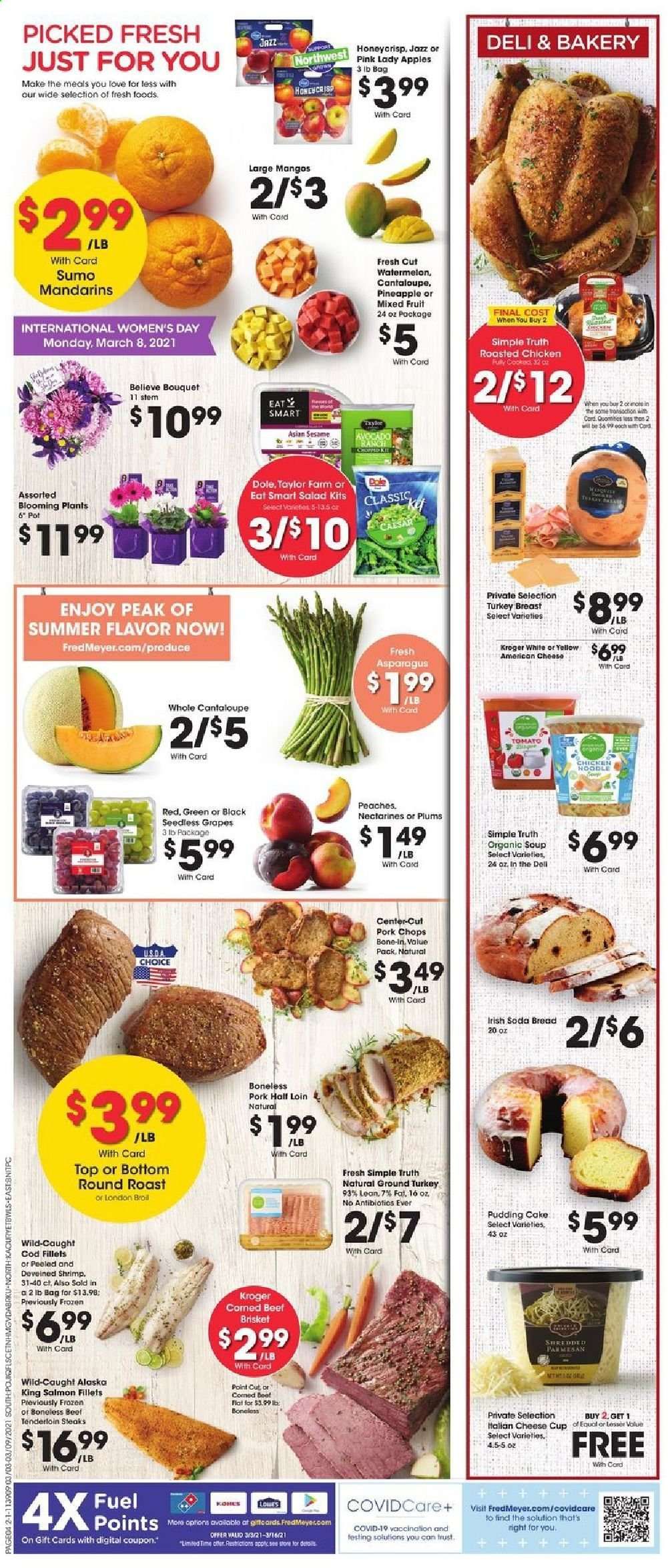 Fred Meyer (DC, DE, NJ, NY, PA, VA) Weekly Ad Flyer March 3 to March 9