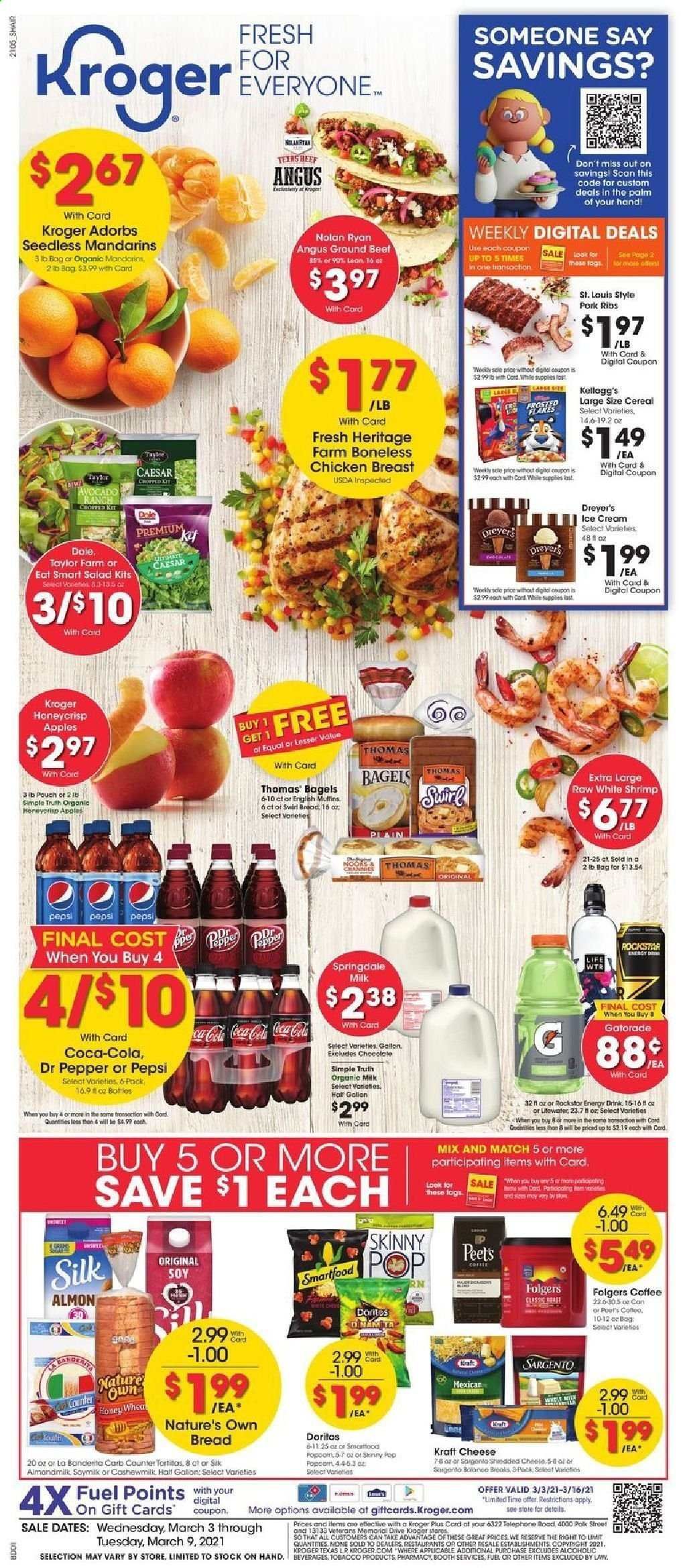Kroger Weekly Ad Flyer March 3 to March 9