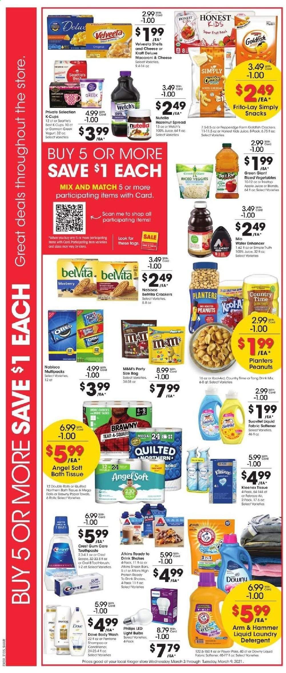 Kroger Weekly Ad Flyer March 3 to March 9