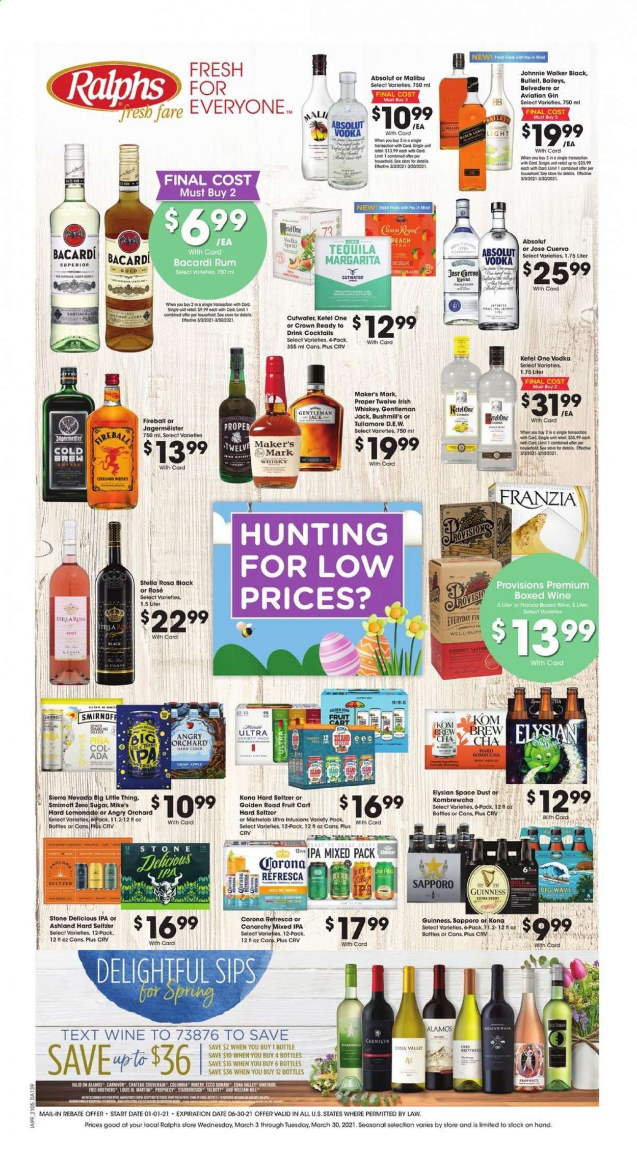 Ralphs fresh fare (DC, DE, FL, GA, MD, NC, SC, VA) Weekly Ad Flyer March 3 to March 30