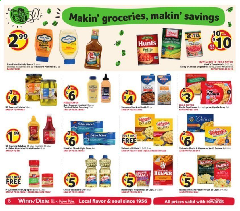Winn Dixie (AL, FL, GA, LA, MS) Weekly Ad Flyer March 3 to March 9