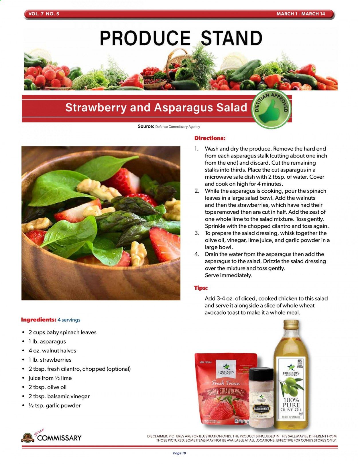 Commissary Weekly Ad Flyer March 1 to March 14