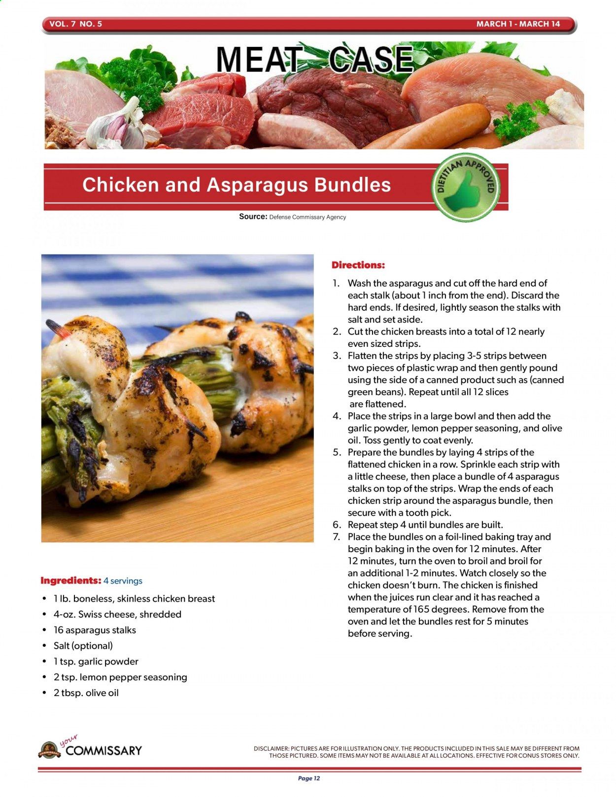 Commissary Weekly Ad Flyer March 1 to March 14