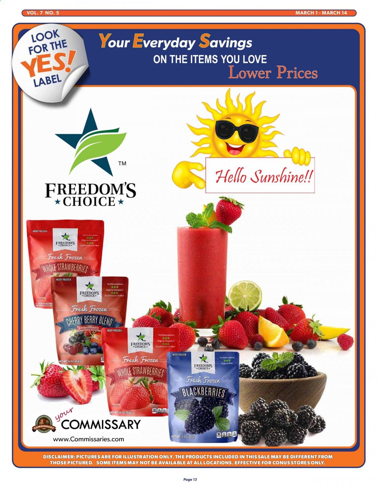 Commissary Weekly Ad Flyer March 1 to March 14