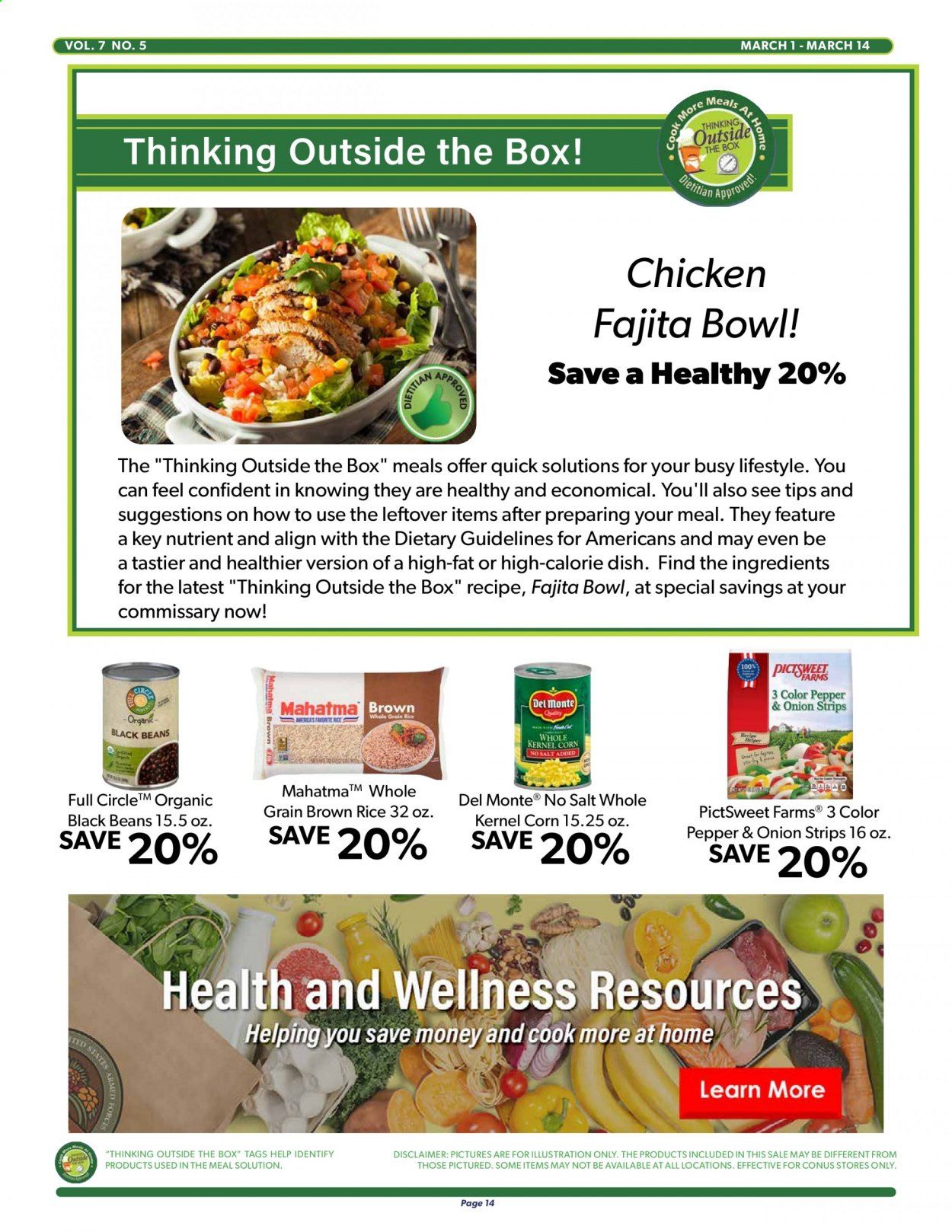 Commissary Weekly Ad Flyer March 1 to March 14