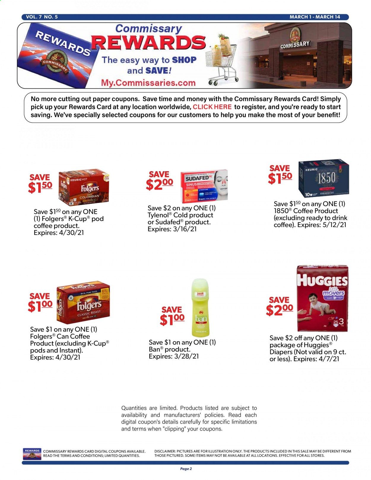 Commissary Weekly Ad Flyer March 1 to March 14