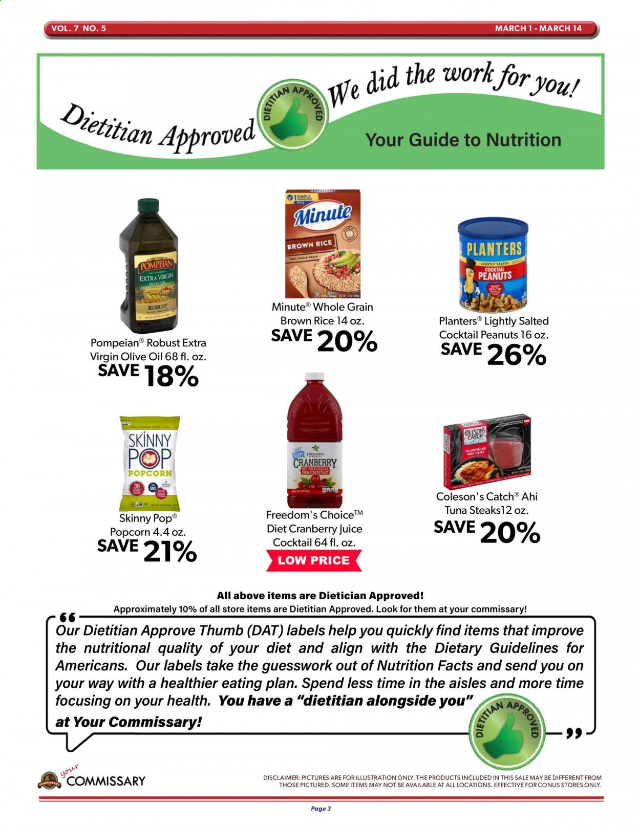 Commissary Weekly Ad Flyer March 1 to March 14