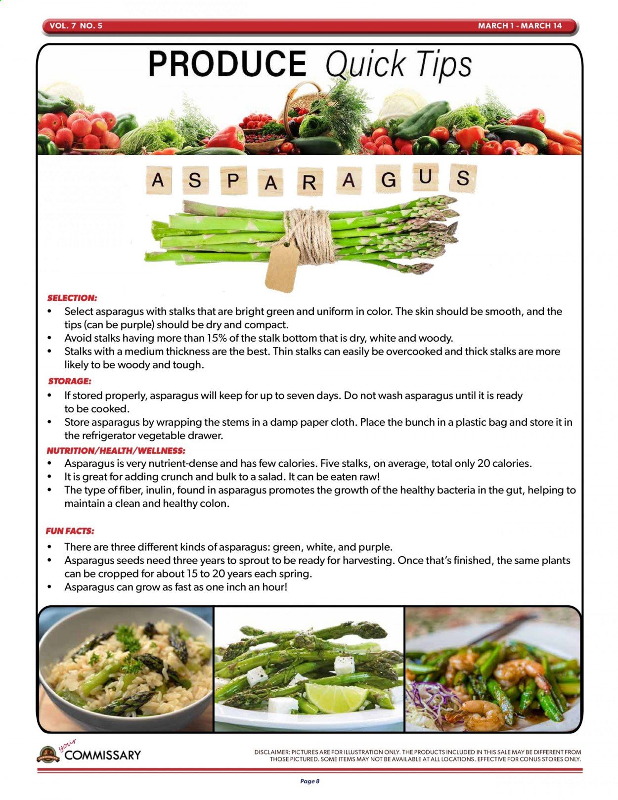 Commissary Weekly Ad Flyer March 1 to March 14