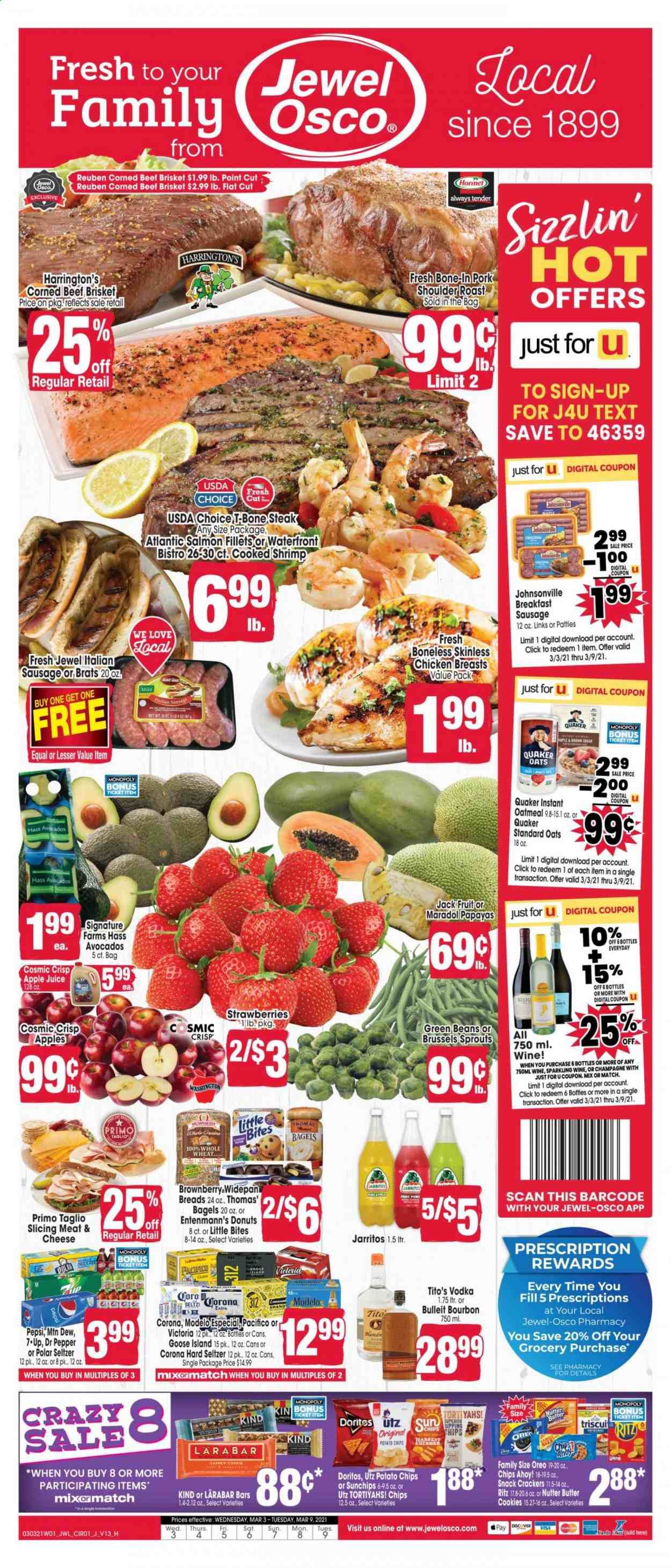 Jewel Osco (IL) Weekly Ad Flyer March 3 to March 9