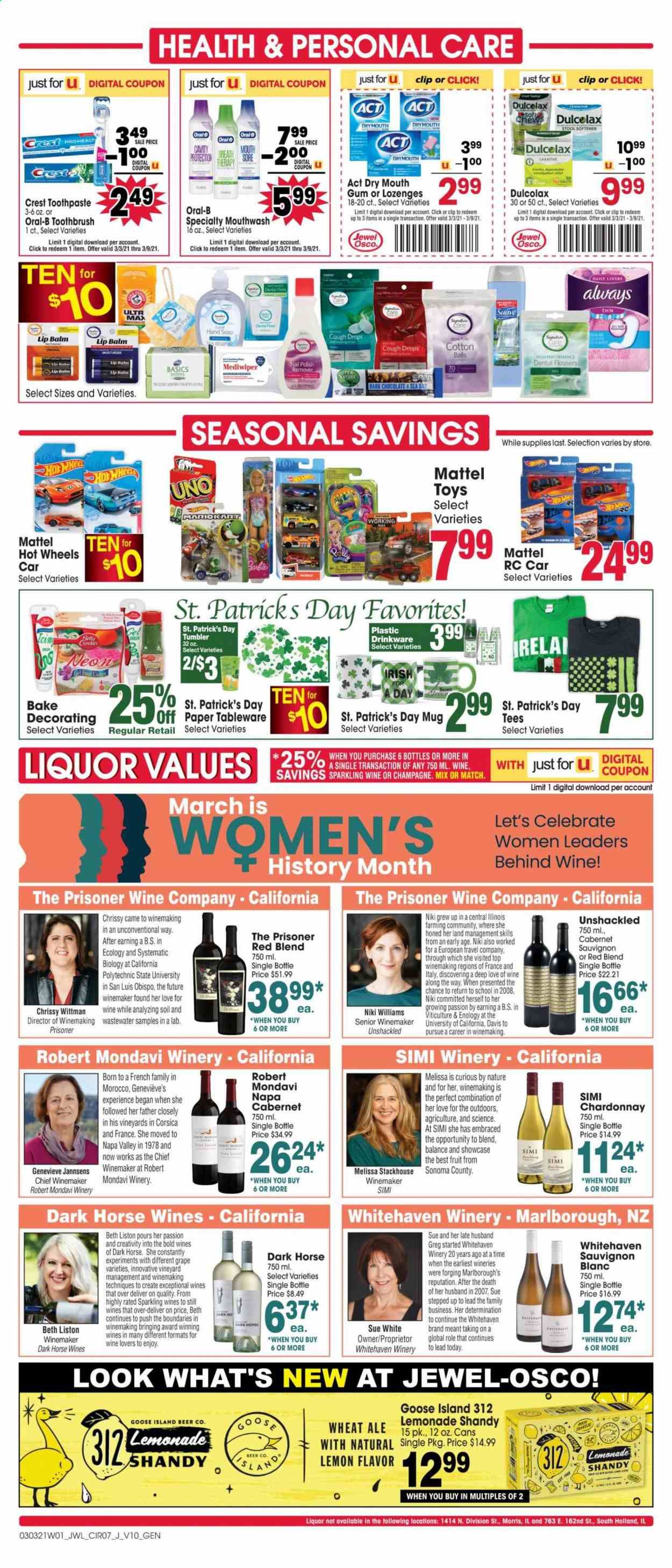 Jewel Osco (IL) Weekly Ad Flyer March 3 to March 9