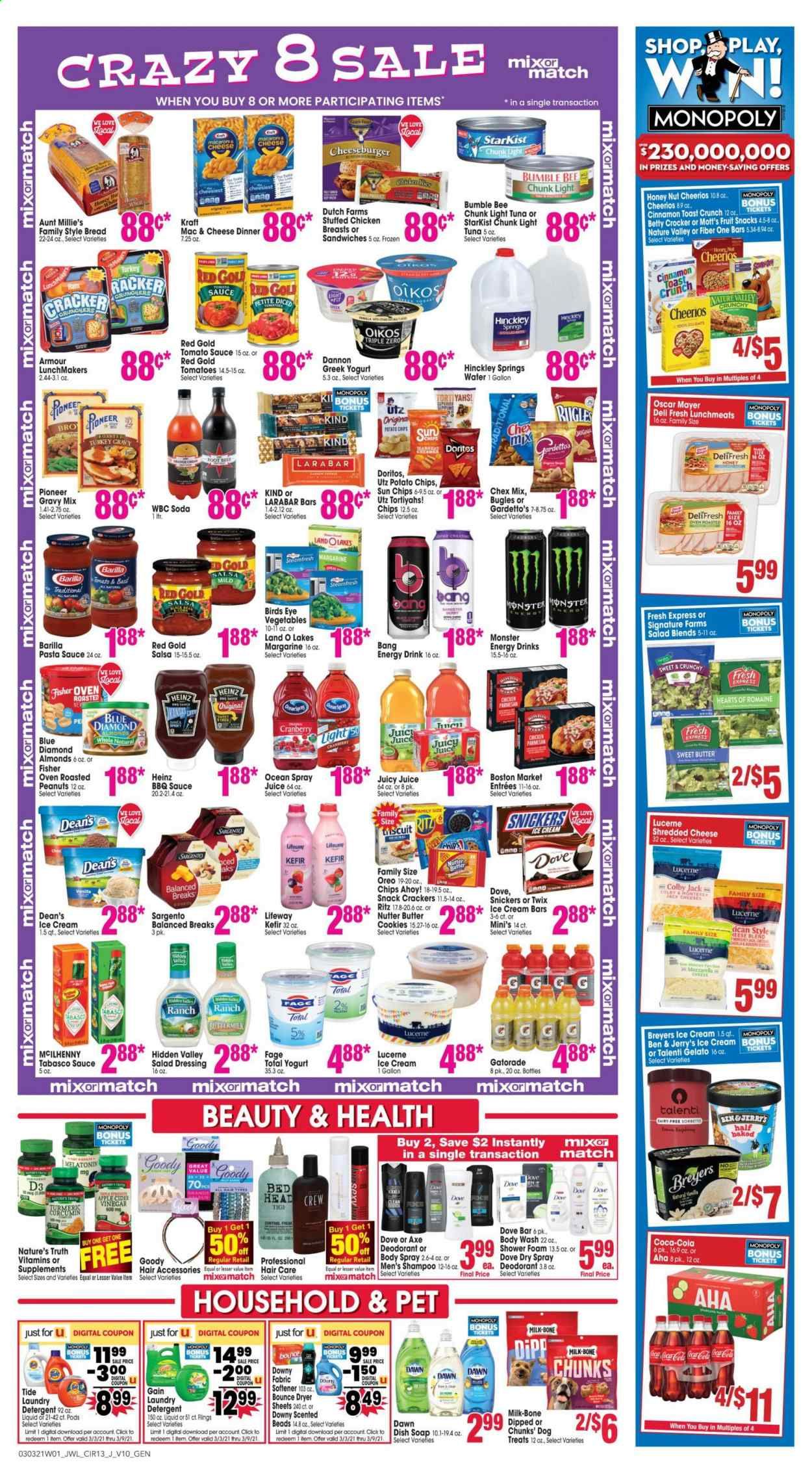 Jewel Osco (IN) Weekly Ad Flyer March 3 to March 9