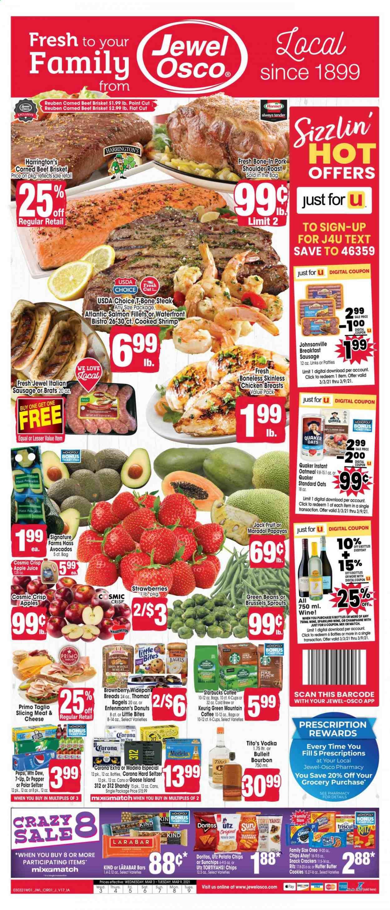 Jewel Osco (IA) Weekly Ad Flyer March 3 to March 9