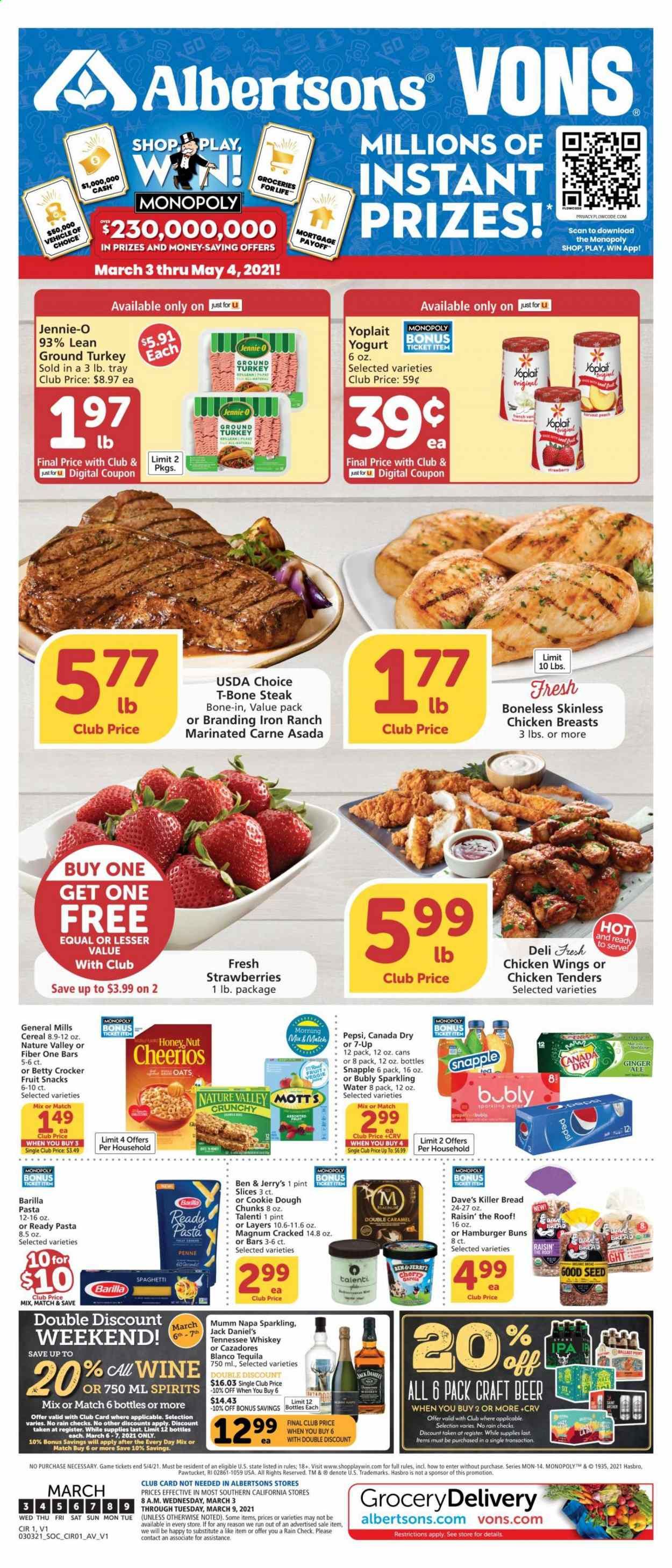 Albertsons Weekly Ad Flyer March 3 to March 9