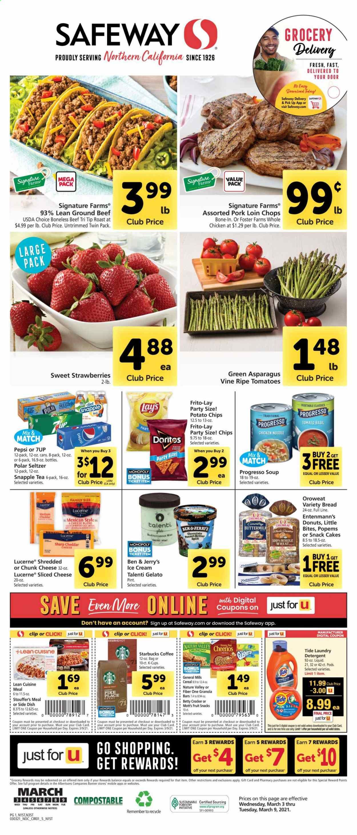 Safeway Weekly Ad Flyer March 3 to March 9