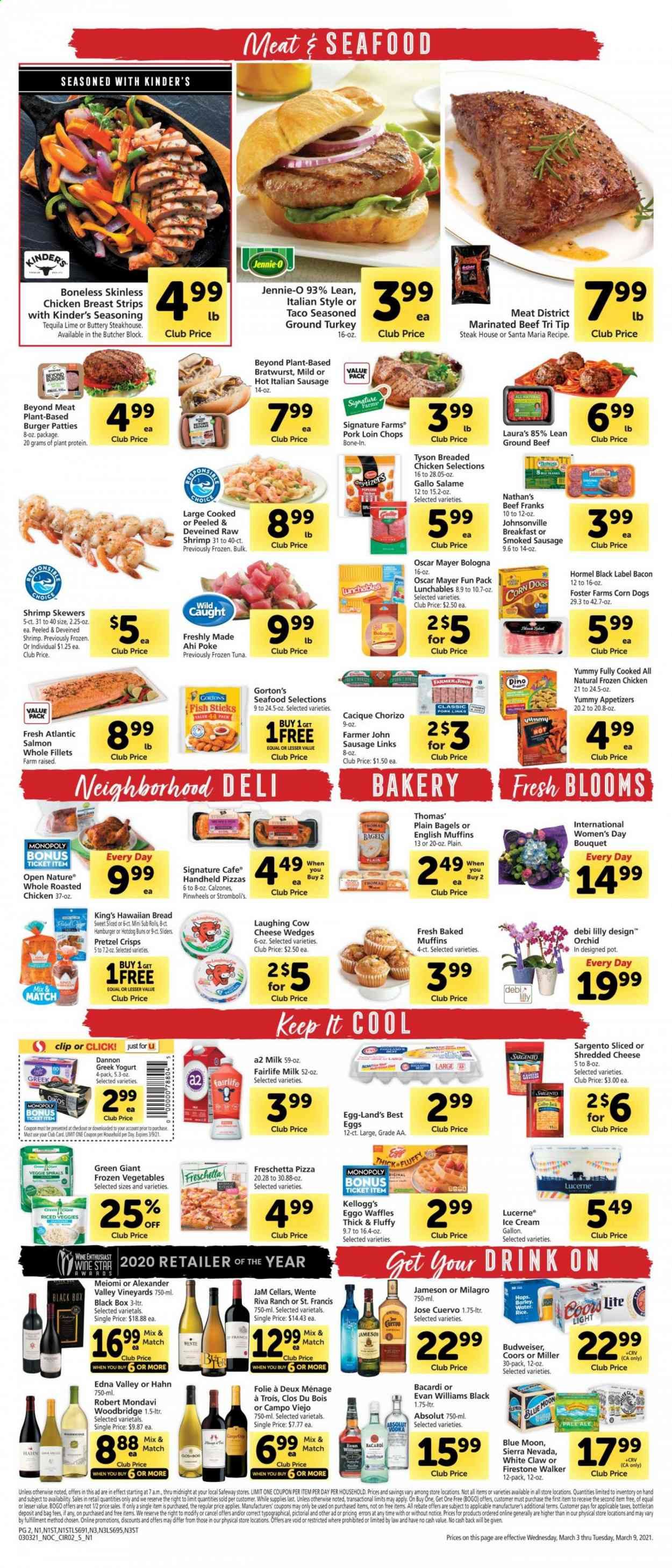 Safeway Weekly Ad Flyer March 3 to March 9