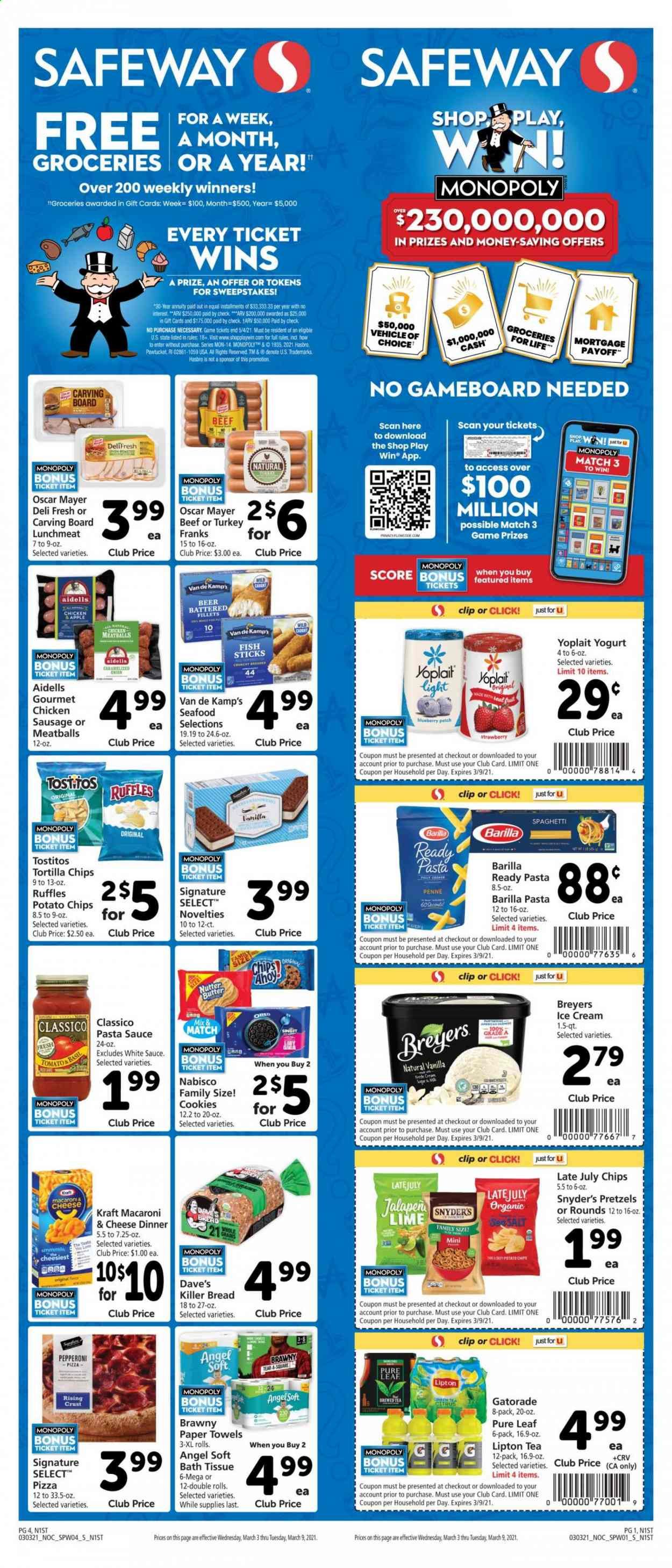 Safeway Weekly Ad Flyer March 3 to March 9