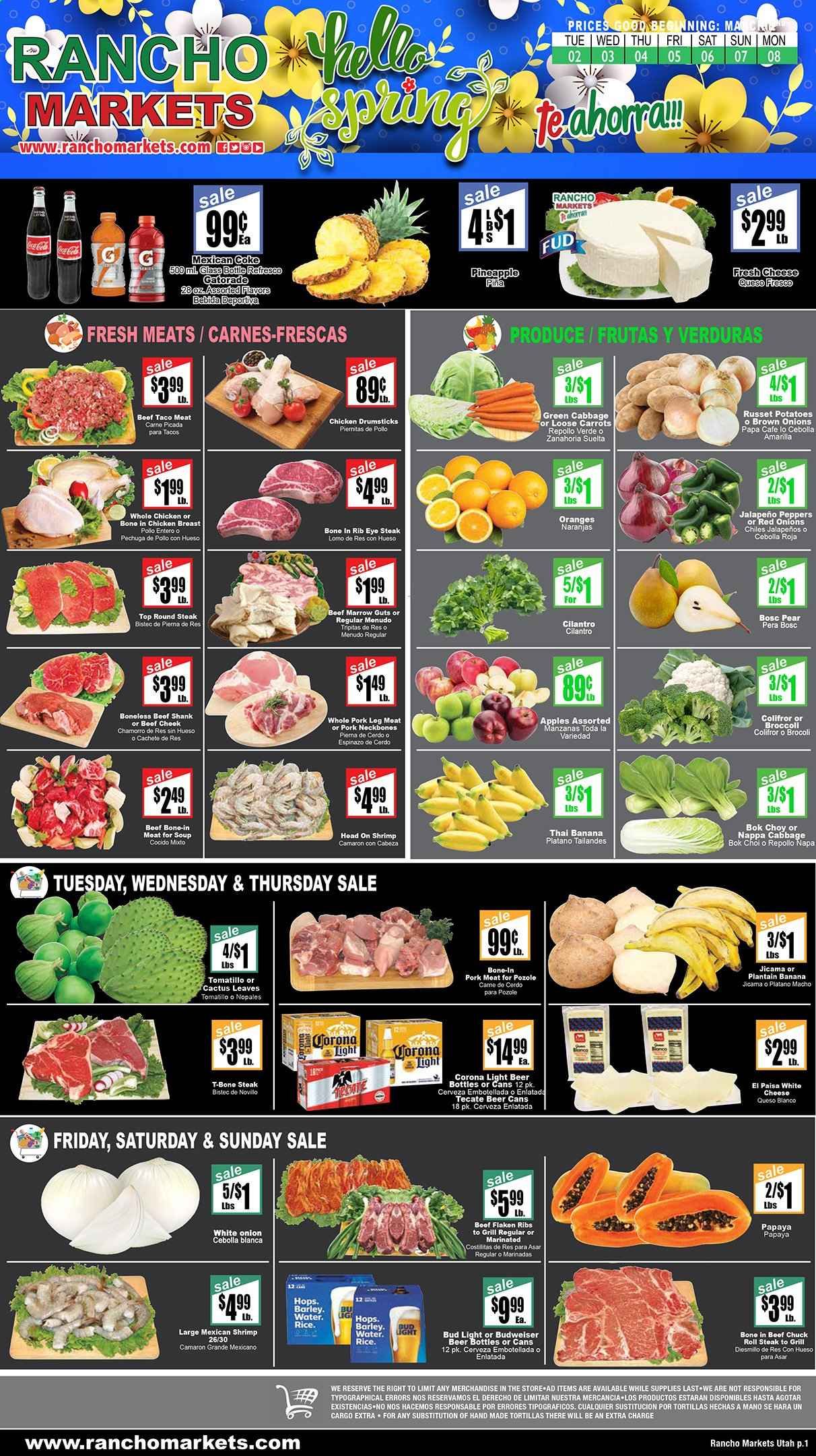 Rancho Markets Weekly Ad Flyer March 2 to March 8