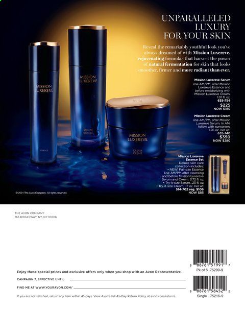 Avon Weekly Ad Flyer March 2 to March 15