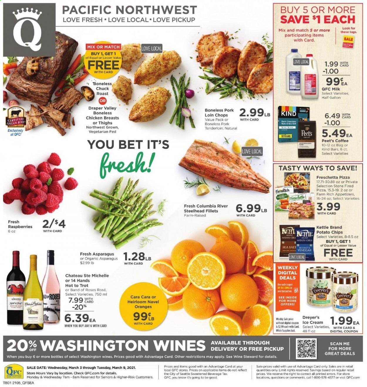 QFC Weekly Ad Flyer March 3 to March 9
