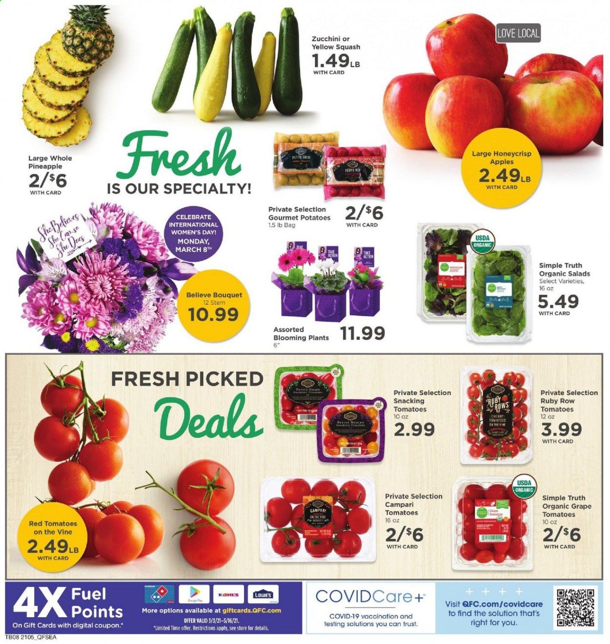 QFC Weekly Ad Flyer March 3 to March 9