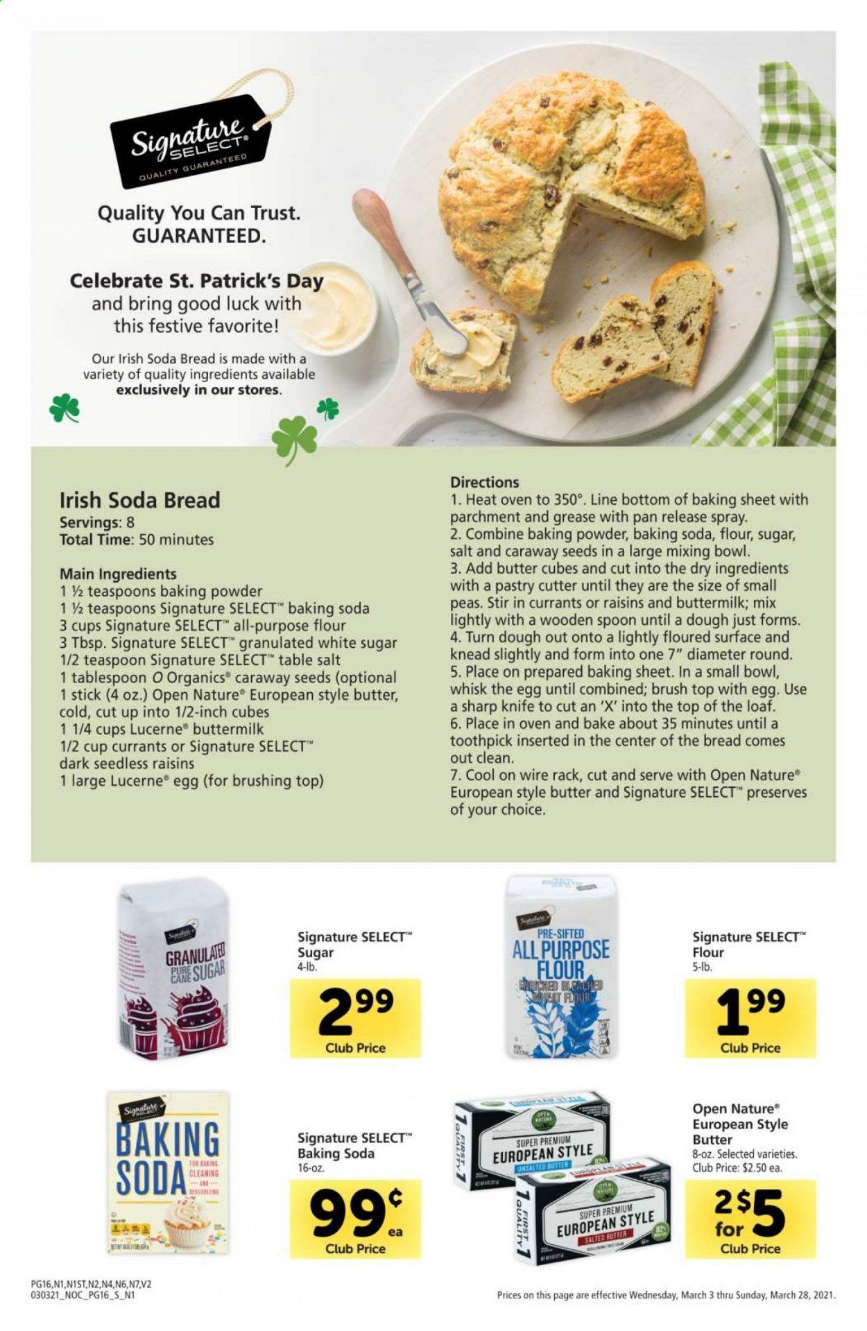 Safeway Weekly Ad Flyer March 3 to March 28