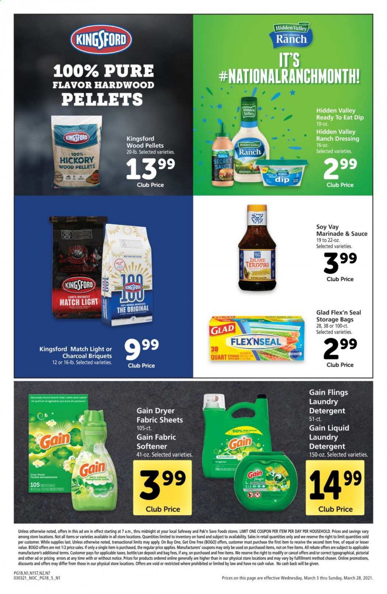Safeway Weekly Ad Flyer March 3 to March 28