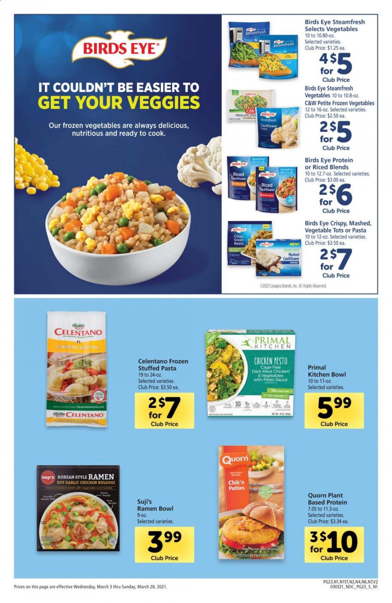 Safeway Weekly Ad Flyer March 3 to March 28