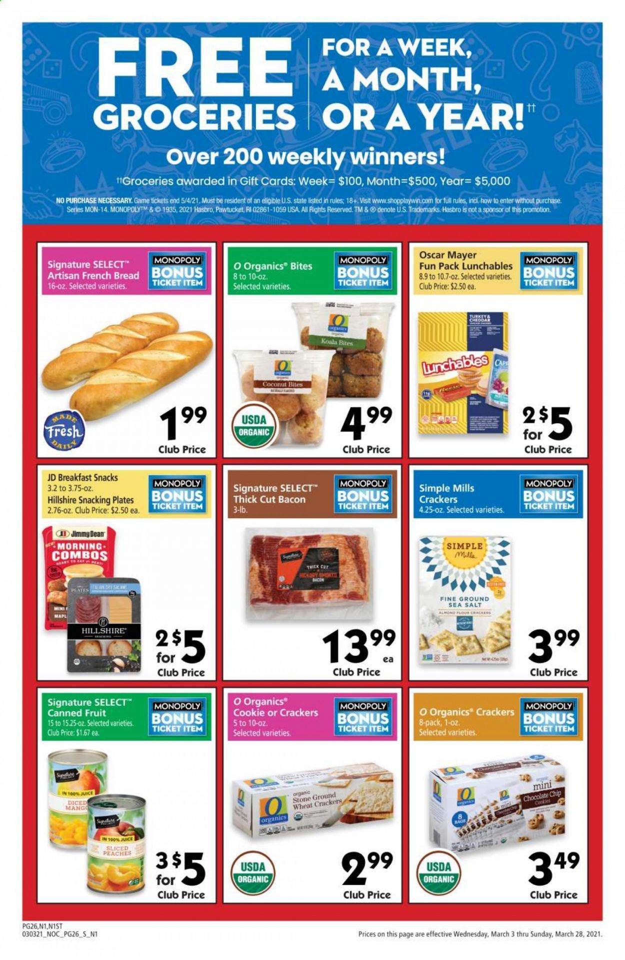 Safeway Weekly Ad Flyer March 3 to March 28
