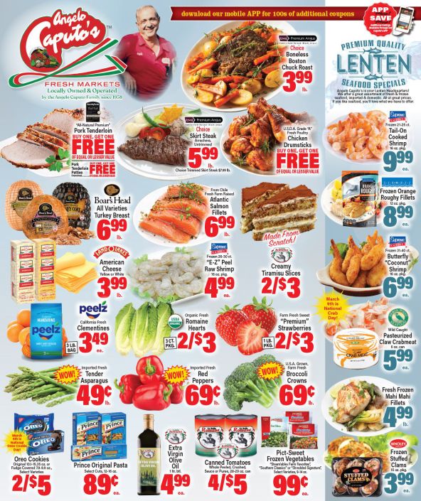 Angelo Caputo's Weekly Ad Flyer March 3 to March 9, 2021