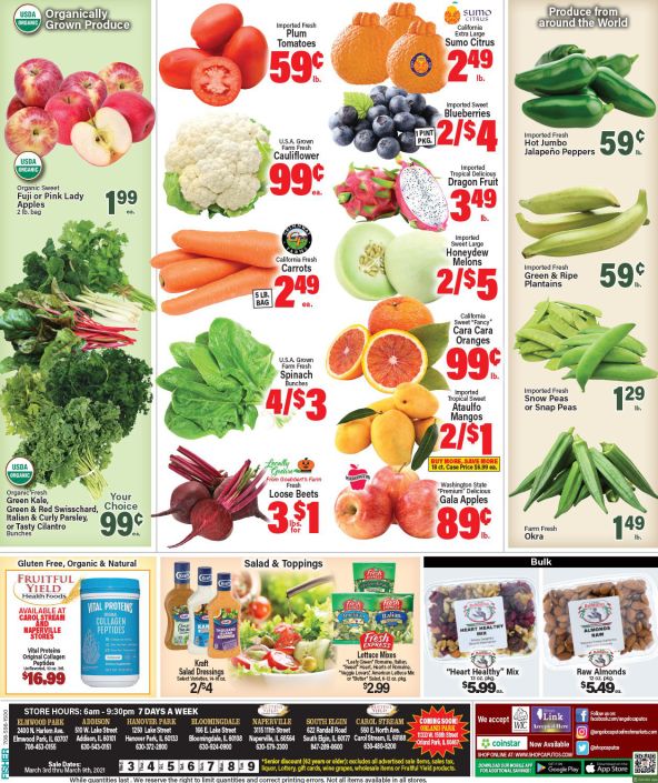 Angelo Caputo's Weekly Ad Flyer March 3 to March 9, 2021