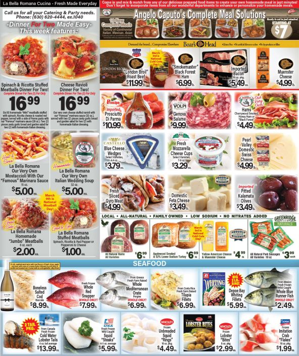 Angelo Caputo's Weekly Ad Flyer March 3 to March 9, 2021