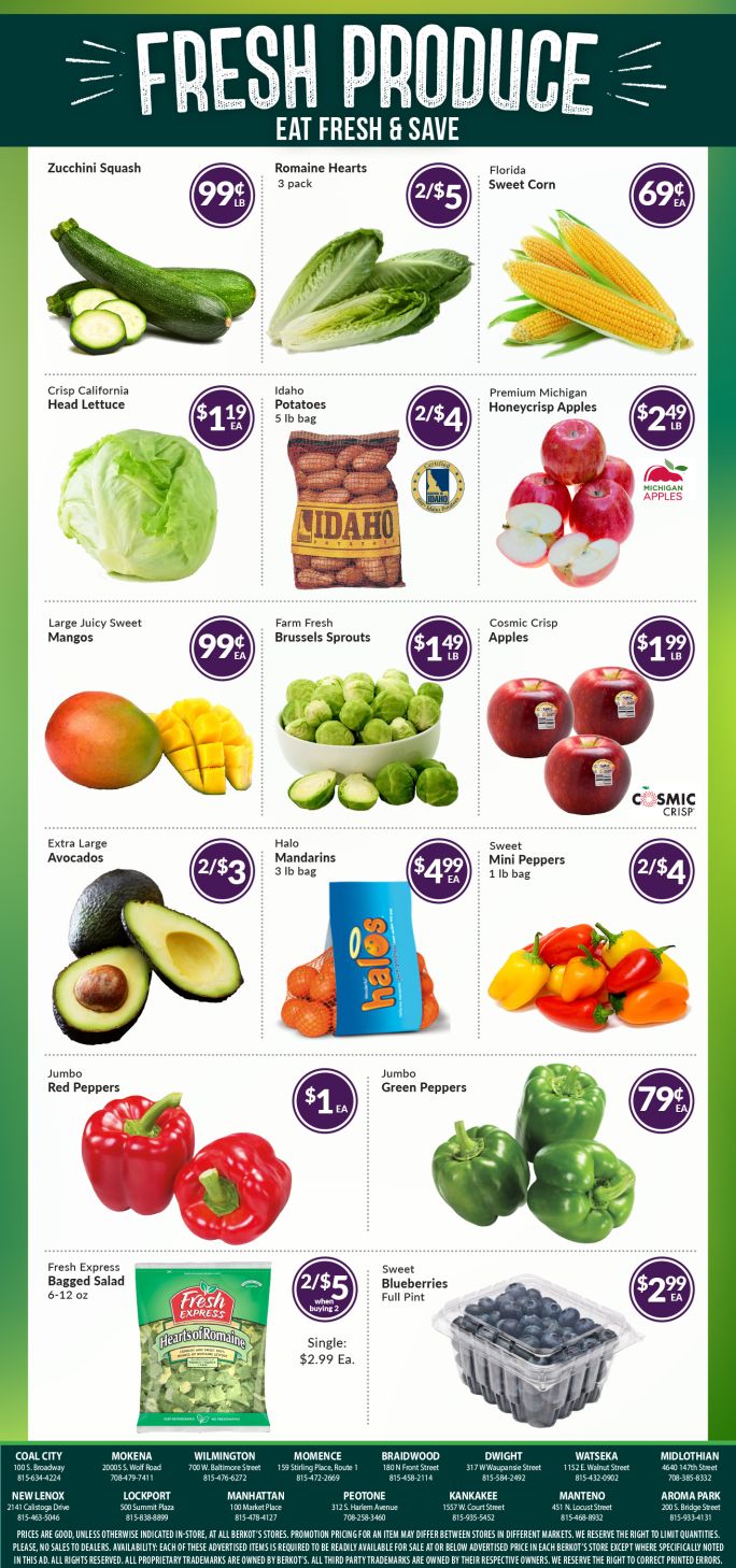 Berkot's Super Foods Weekly Ad Flyer March 3 to March 9, 2021