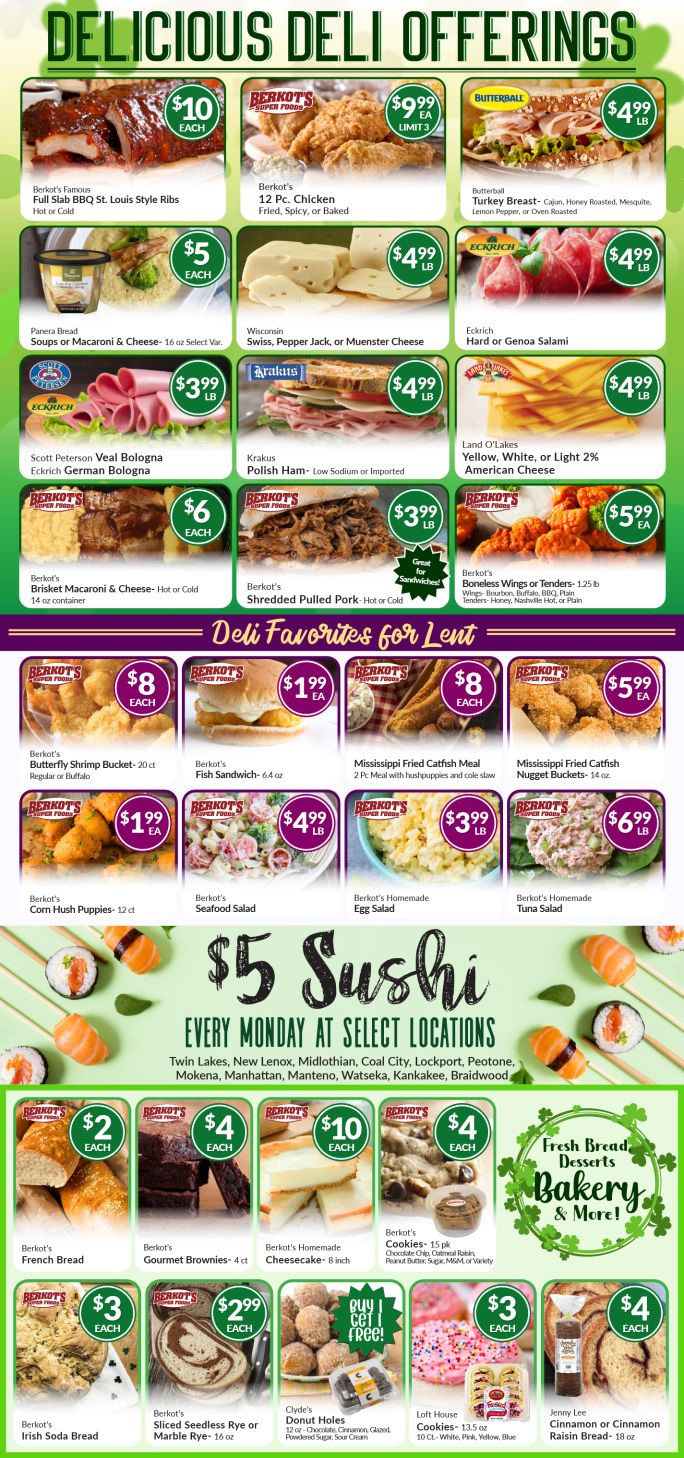 Berkot's Super Foods Weekly Ad Flyer March 3 to March 9, 2021