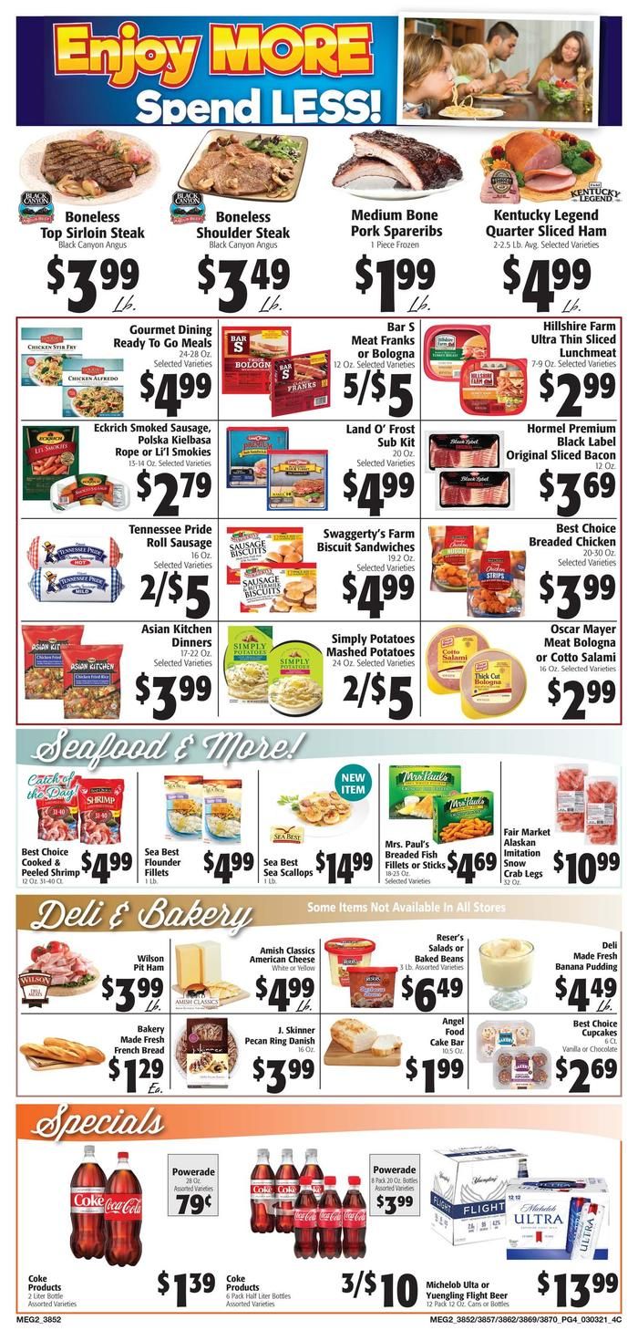 E.W. James & Sons Weekly Ad Flyer March 3 to March 9, 2021