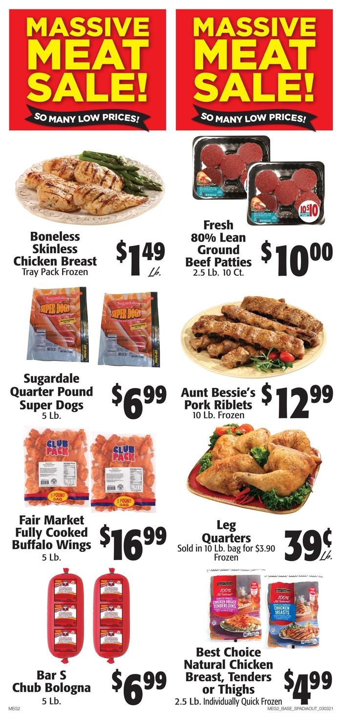 E.W. James & Sons Weekly Ad Flyer March 3 to March 9, 2021