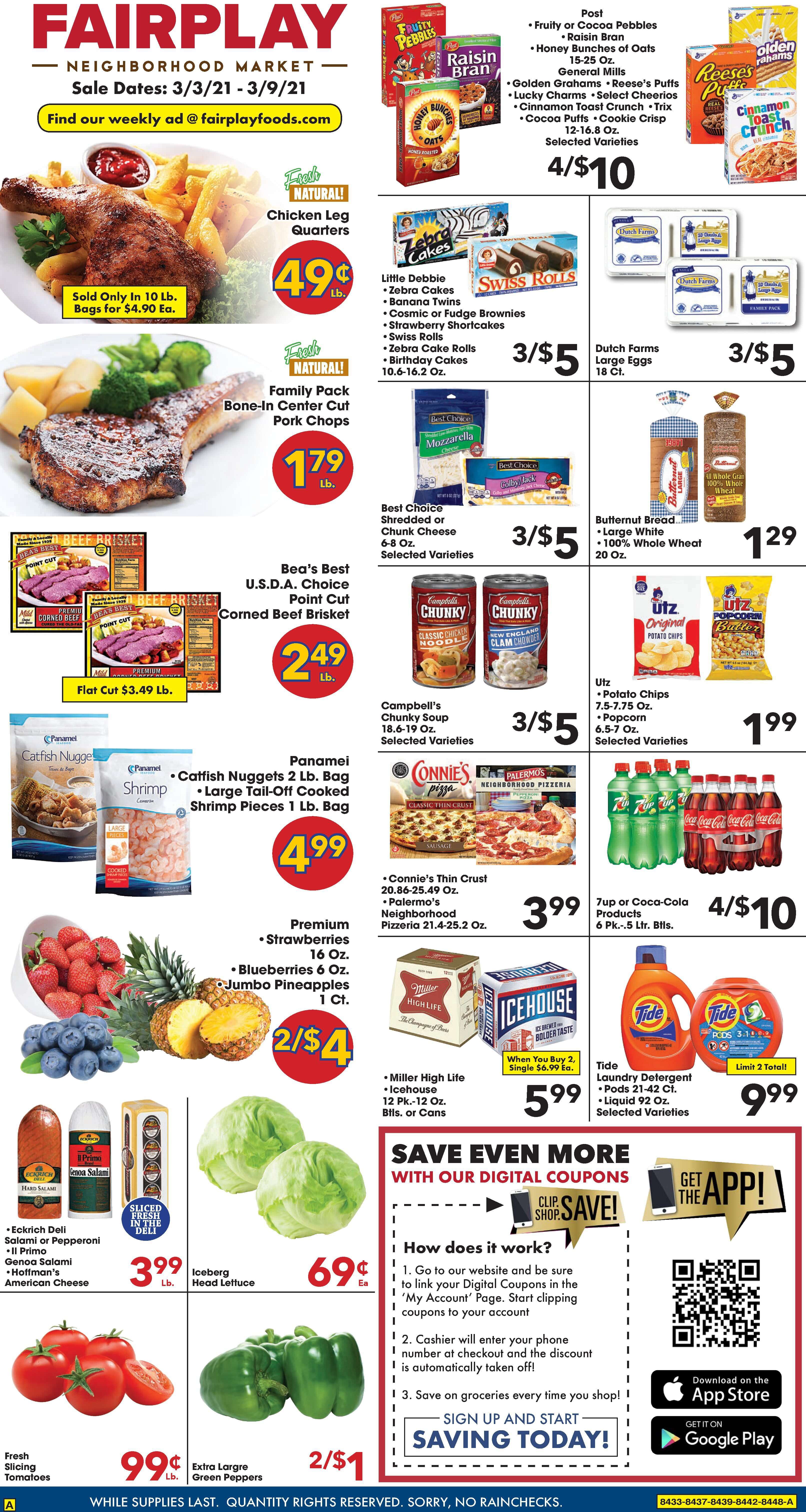 Fairplay Weekly Ad Flyer March 3 to March 9, 2021