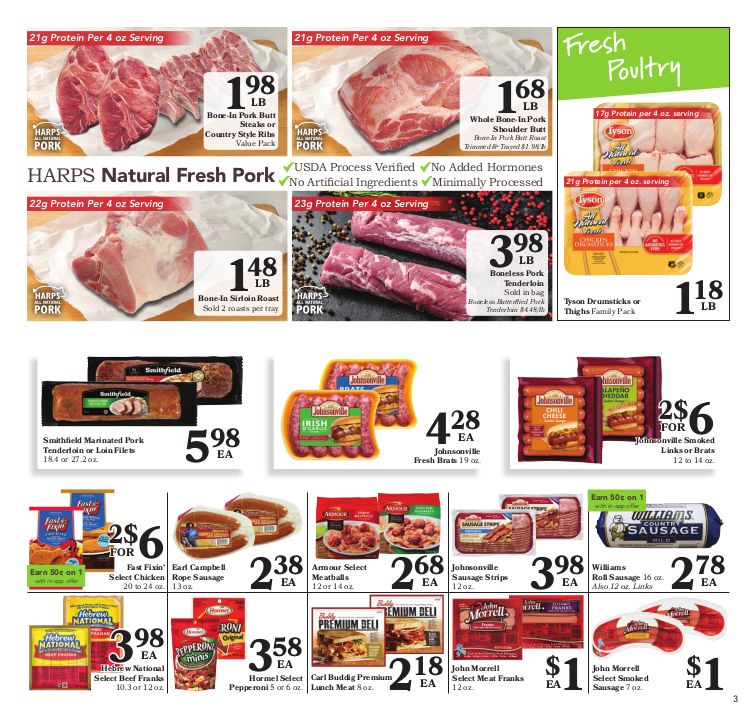 Harps Food Stores Weekly Ad Flyer March 3 to March 16, 2021