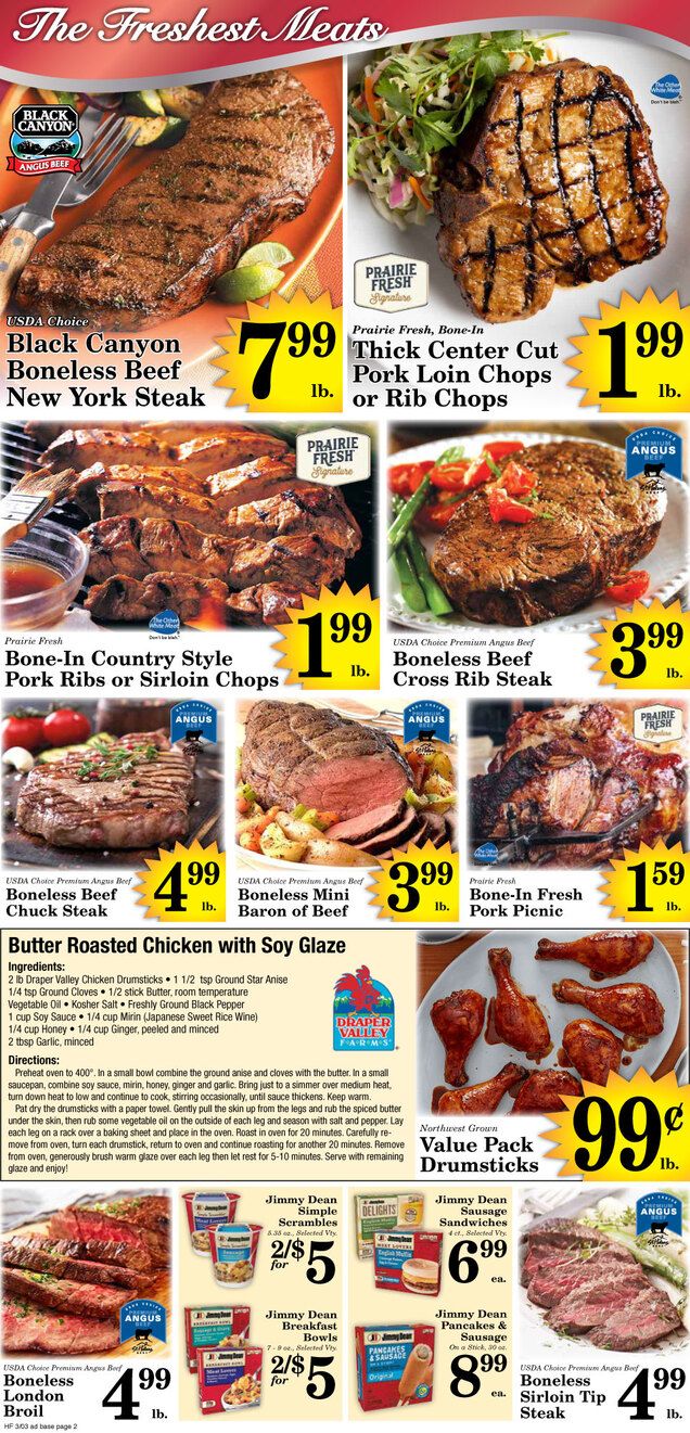 Harvest Foods Weekly Ad Flyer March 3 to March 9, 2021