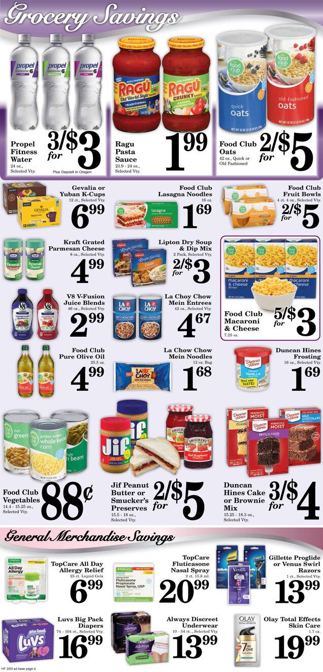 Harvest Foods Weekly Ad Flyer March 3 to March 9, 2021