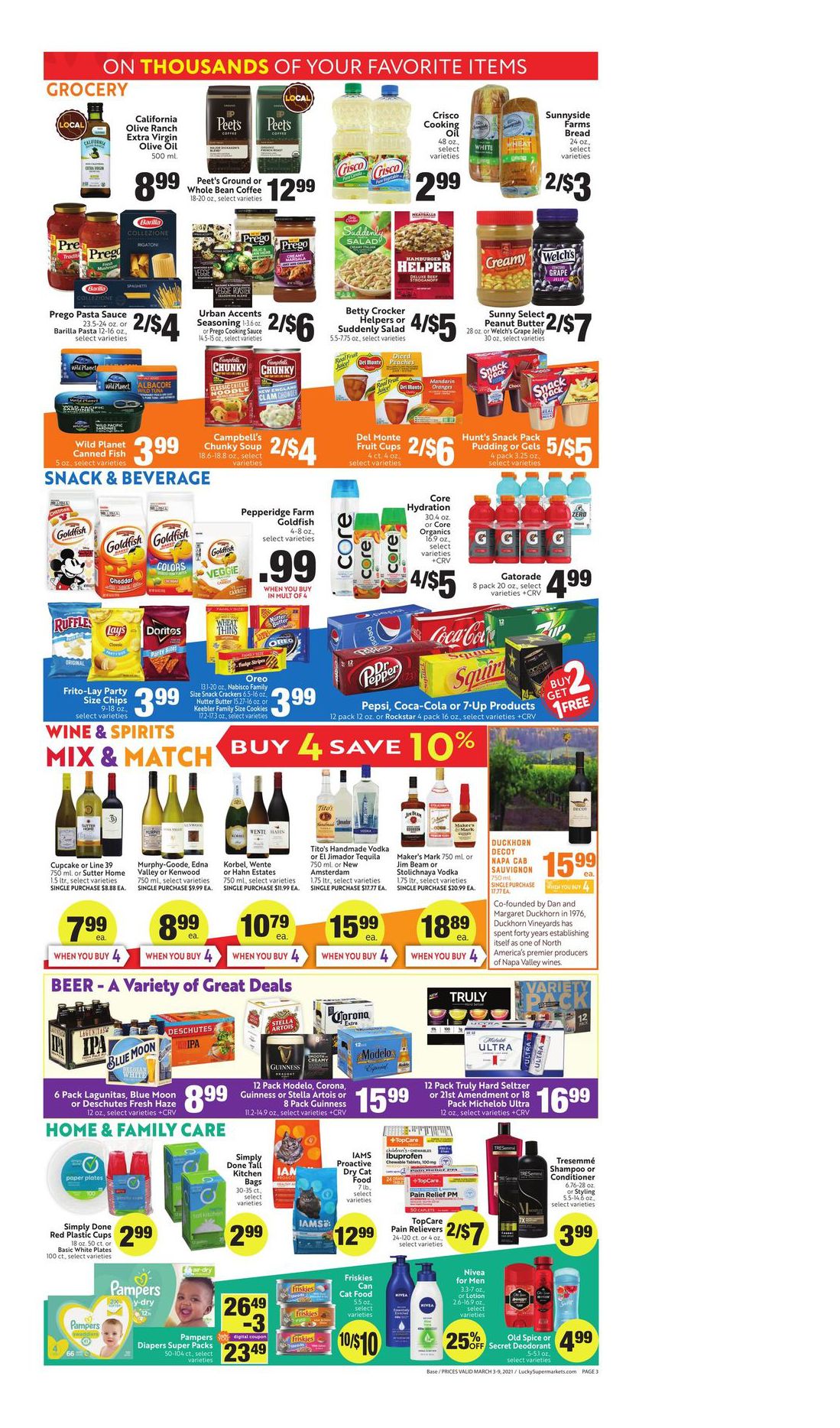 Lucky Weekly Ad Flyer March 3 to March 9, 2021