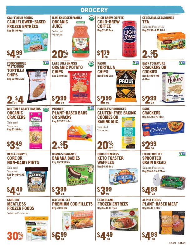 New Seasons Market (CA) Weekly Ad Flyer March 3 to March 16, 2021