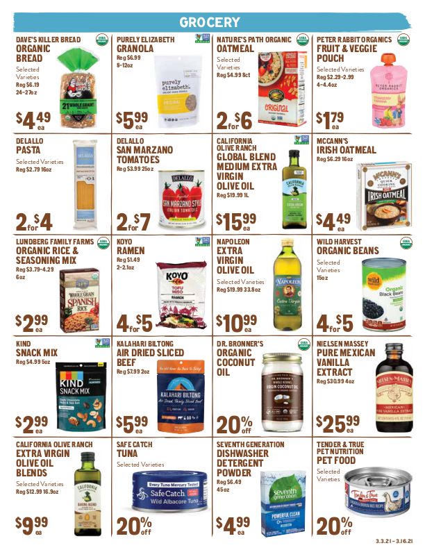New Seasons Market (CA) Weekly Ad Flyer March 3 to March 16, 2021