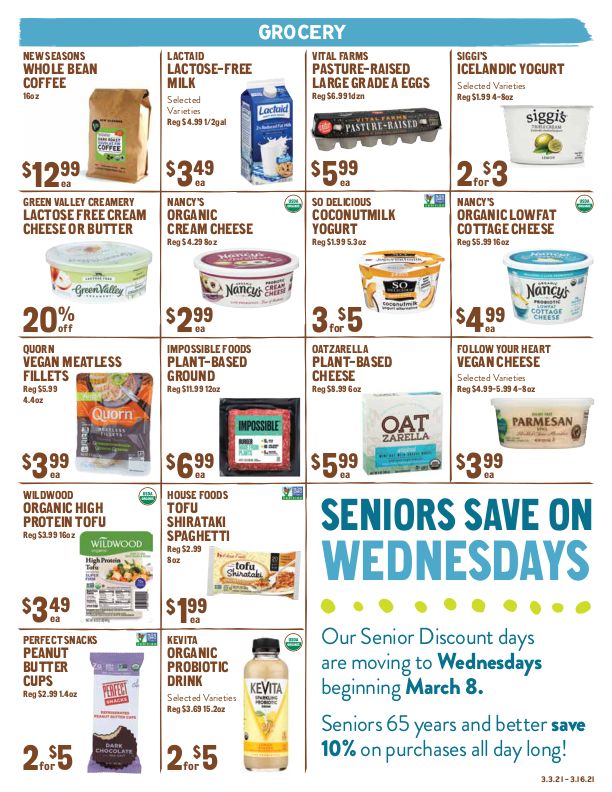 New Seasons Market (CA) Weekly Ad Flyer March 3 to March 16, 2021